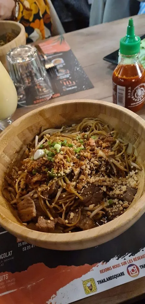 Nouilles Sautées Au Poulet